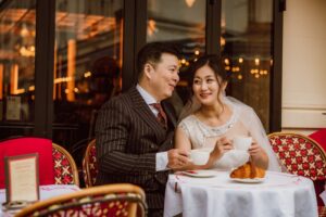 elopement photography session with Paris Photoshoot
