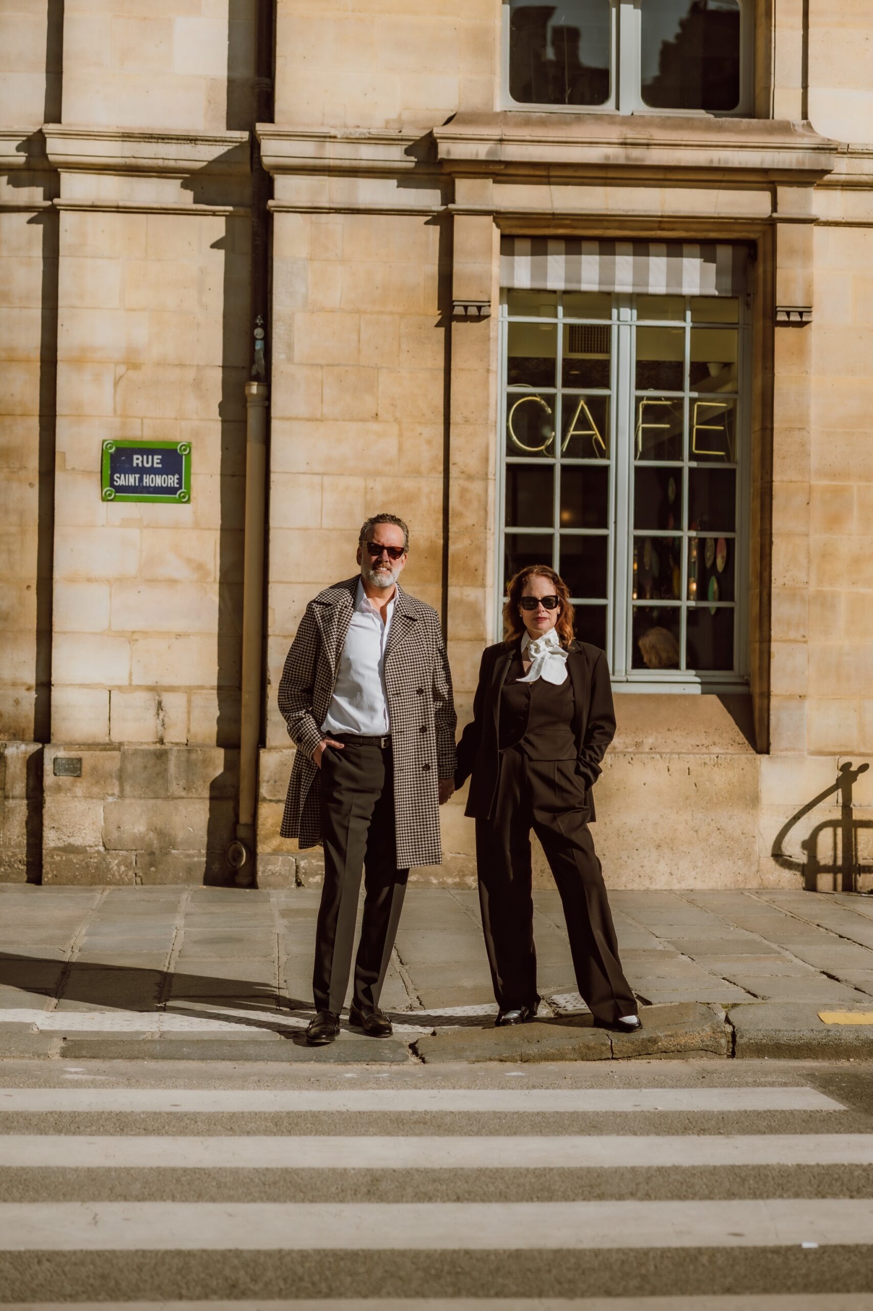 Elegant Senior couple photoshoot Rue Camoens